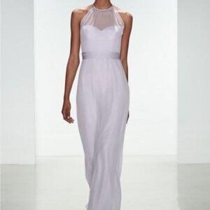 Amsale Bridesmaid Style G940C Color Violet